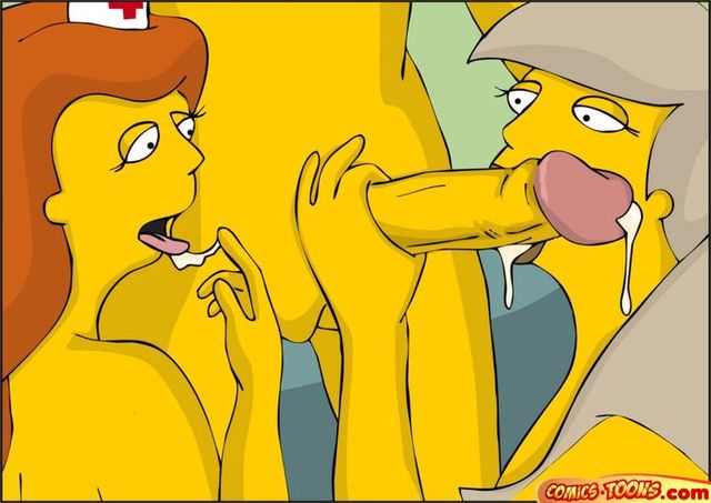 marge simpson naked porn simpsons cartoon lesbian