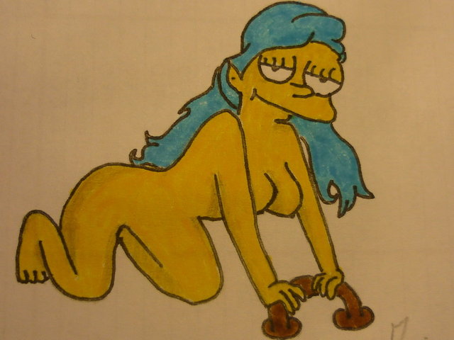 marge simpson naked sexy marge simpson speedymatty