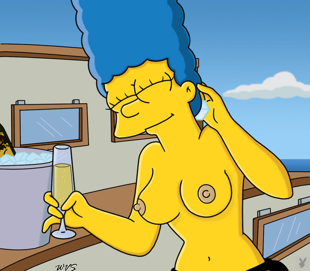 marge simpson naked simpsons pictures sexy marge simpson