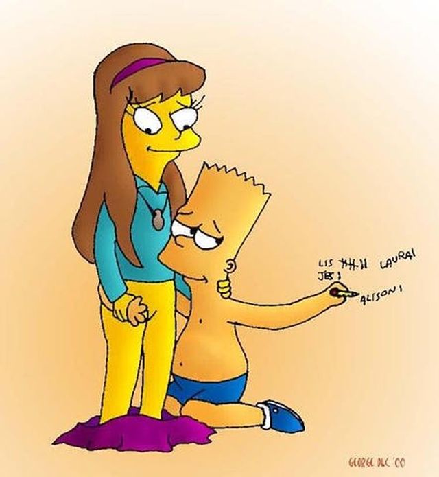 marge simpson porn hentai simpsons marge lisa bart stories story cum inside