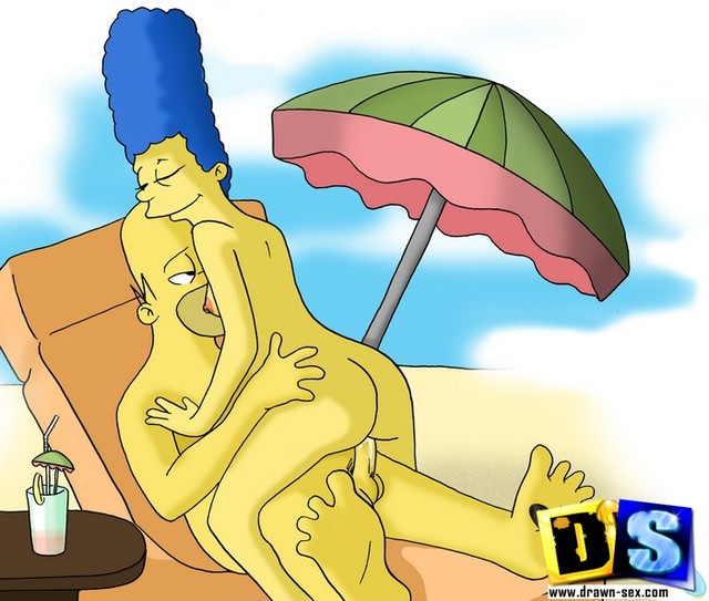 marge simpson porn marge simpson pic toon galleries drawnsex horny