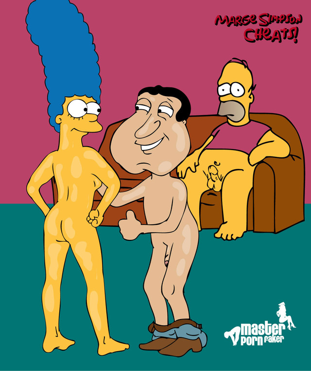 marge simpson porn hentai porn simpsons family guy marge simpson homer nude crossover loli master faker cbd glenn quagmire chest