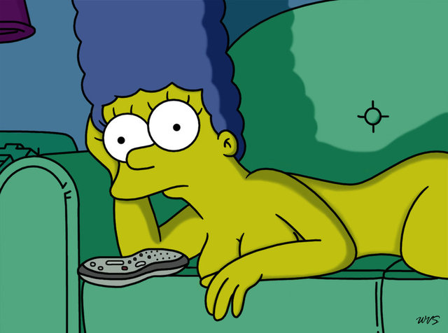 marge simpson porn media marge simpson naked shower