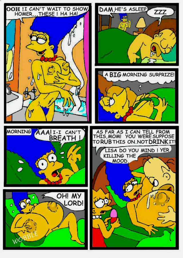 marge simpson porn simpsons comic marge simpson homer lisa bart necron eed magie