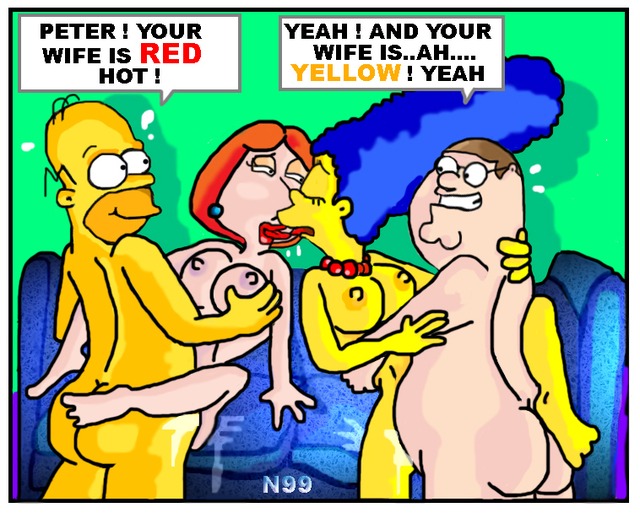 marge simpson porn simpsons lois family guy marge simpson homer griffin necron peter strap xbooru effc bbfc dcdbdfdc
