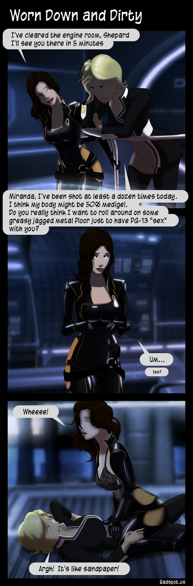 mass effect porn porn media comic cartoon down original mass effect pervert worn