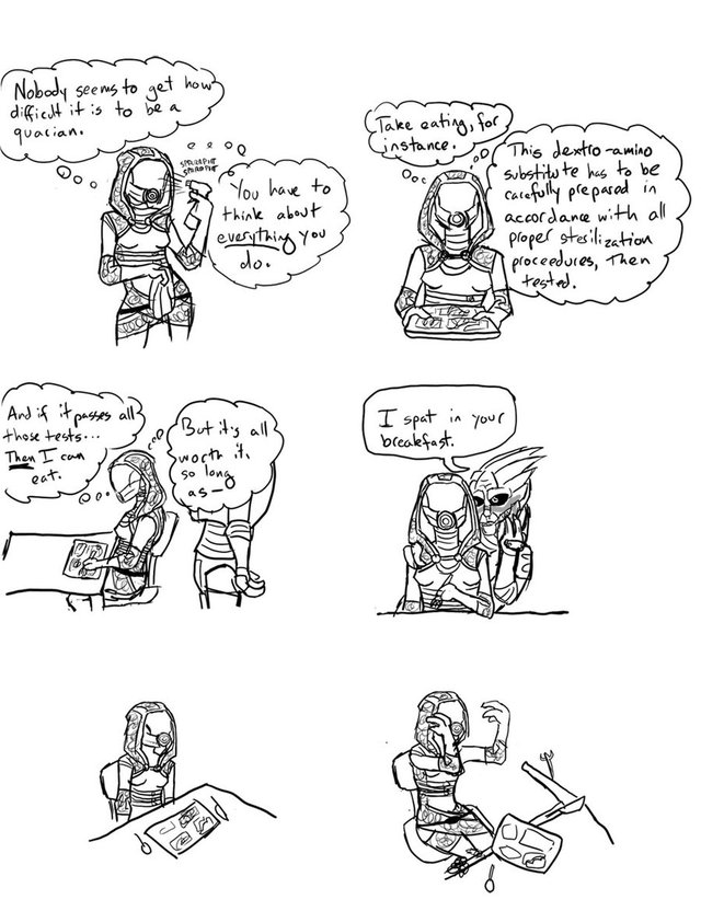 mass effect porn that porn media comic original artist mass effect same