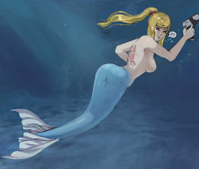 mermaid porn porn page media samus mermaid aran metroid