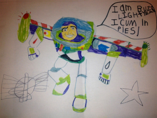 perverted family guy porn buzz lightyear drawing pies