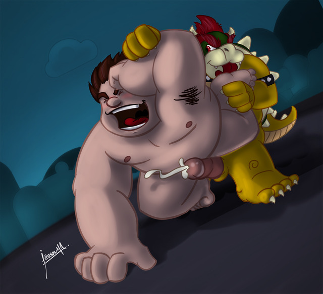 princess peach hentai bowser crossover mario super bowser bros ffdf wreck ralph jassonmr