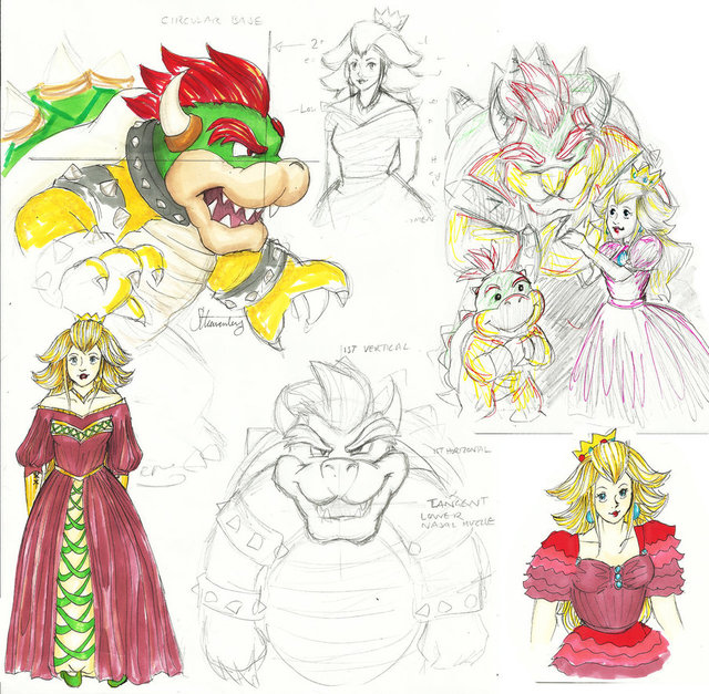 princess peach hentai bowser pre morelikethis collections bowsers peaches ibeewitched kisd