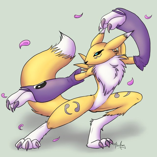 renamon porn pre renamon digitalart mizamy