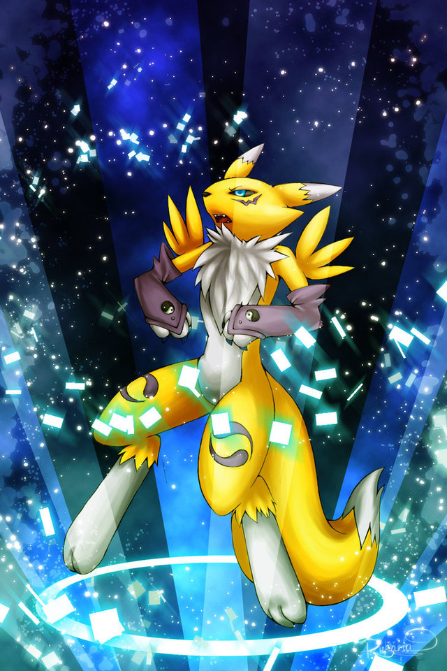 renamon porn art pre renamon colour rukaria