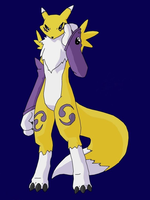 renamon porn art pre renamon face cybron slapped