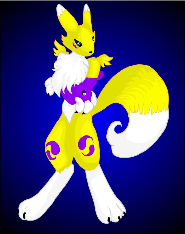 renamon porn porn art pre renamon uni