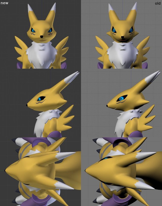 renamon porn art renamon head rework lordofdragons hjd