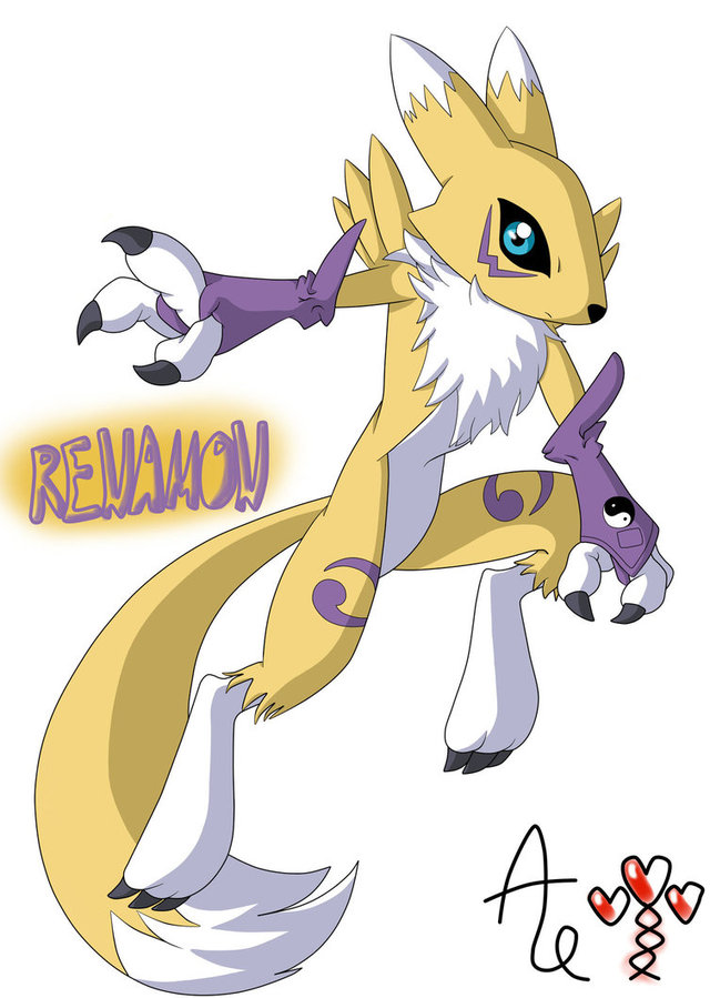 renamon porn art pre renamon colored agnes