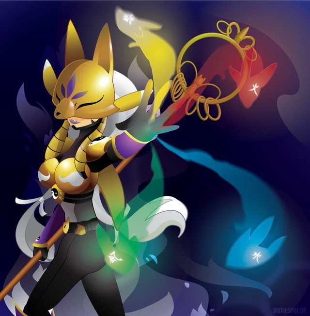 renamon porn art pre sakuyamon revisited spacekitty