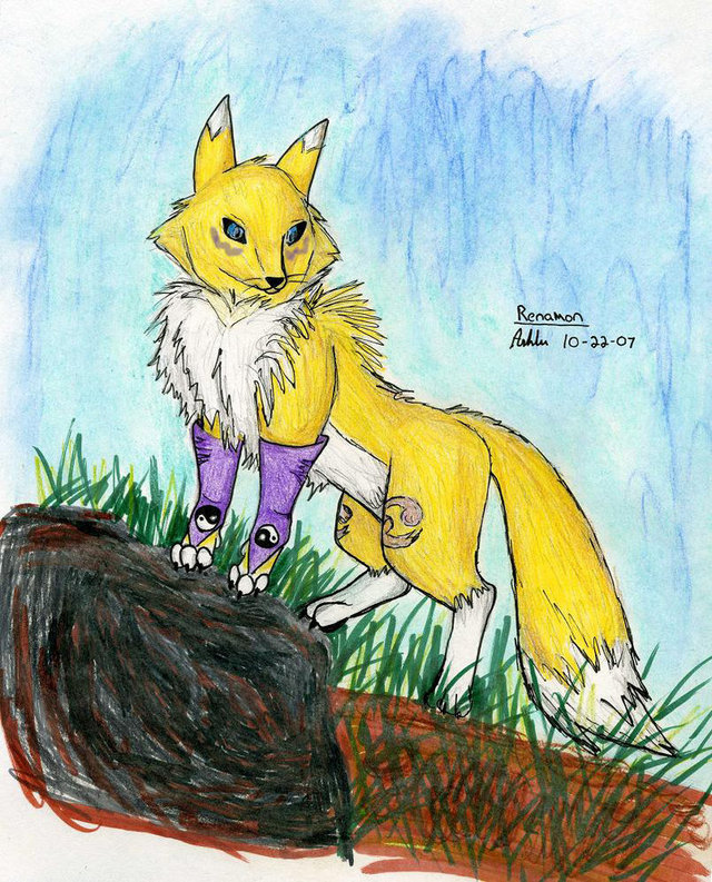 renamon porn art pre renamon realistic semi mykoto