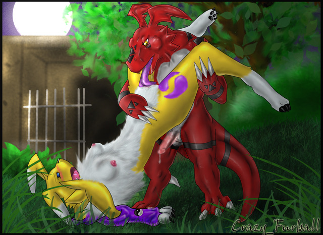 renamon porn digimon renamon efc crazy guilmon furball