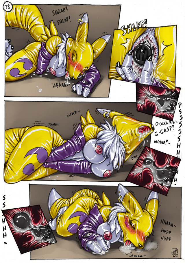 renamon porn really enjoying herself seems