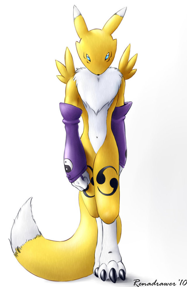 renamon porn art pre renamon walking towards renadrawer