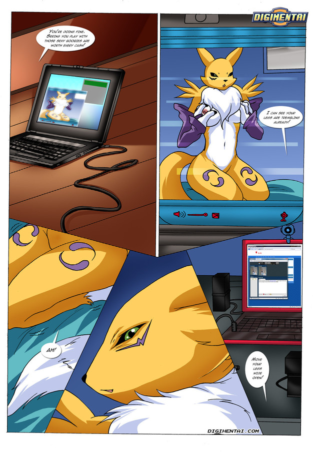 renamon porn porn cartoon show furry anime photo live renamon