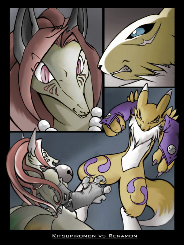 renamon porn art pre renamon kitsupiromon