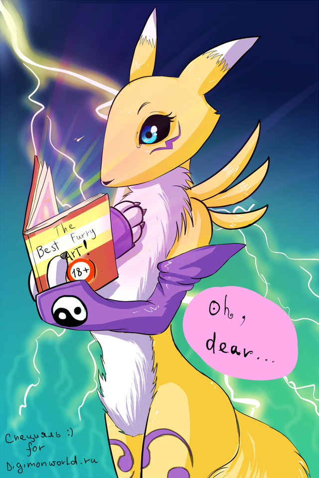 renamon porn art renamon against kun artbook takefive