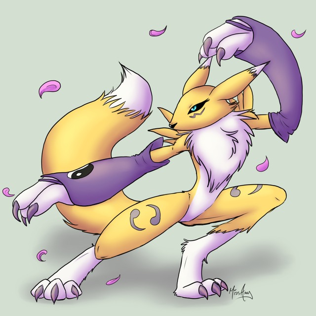 renamon porn art renamon mizamy