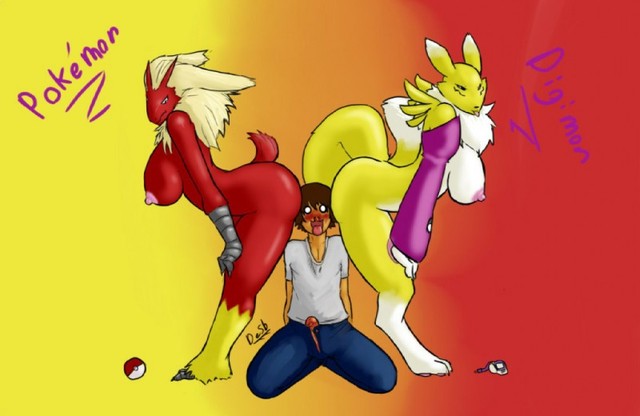 renamon porn pokemon furry course yiff emm