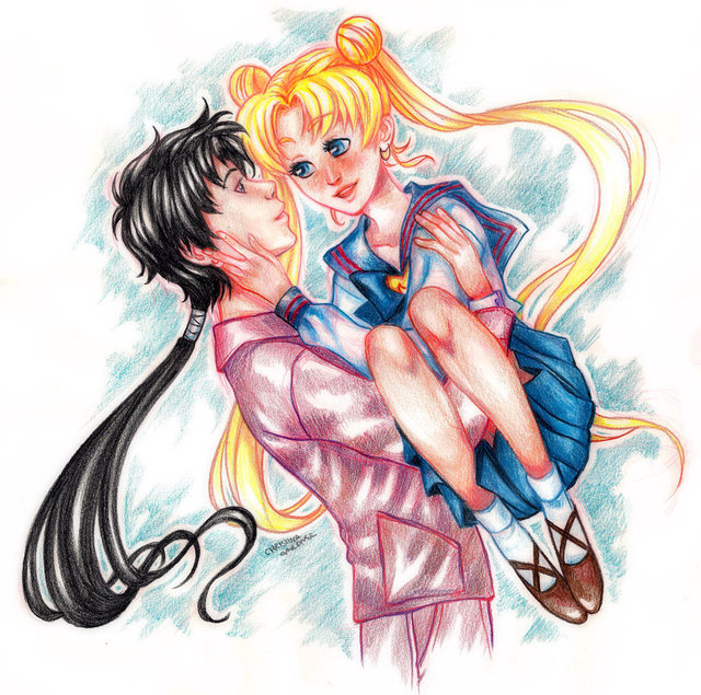 sailormoon and dragonball x sex porn pre sailor moon usagi seiya curry