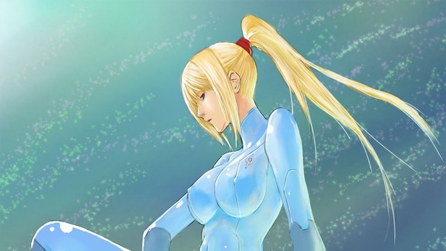 samus aran hentai hentai wallpapers wallpaper through samus nipples tight aran clothing