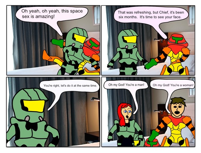 samus aran porn comic page having game video samus master characters aran chief