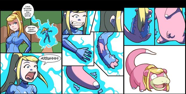 samus aran porn comic comic ddd rule crossover samus kid porkyman aran metroid slowpoke scribble