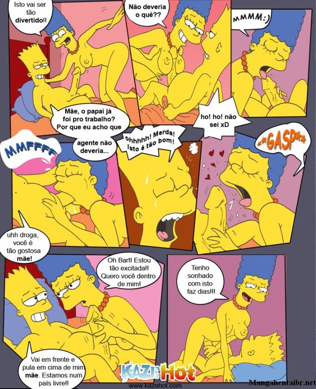 simpcest simpsons comic simpcest net ler mangahentaibr brasil