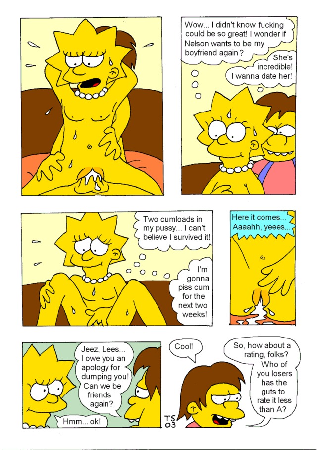 simpcest simpsons simpson lisa nelson muntz