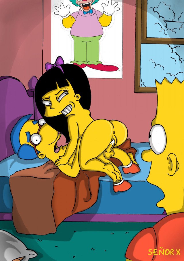 simpcest simpsons jessica simpson bart milhouse van houten lovejoy señor