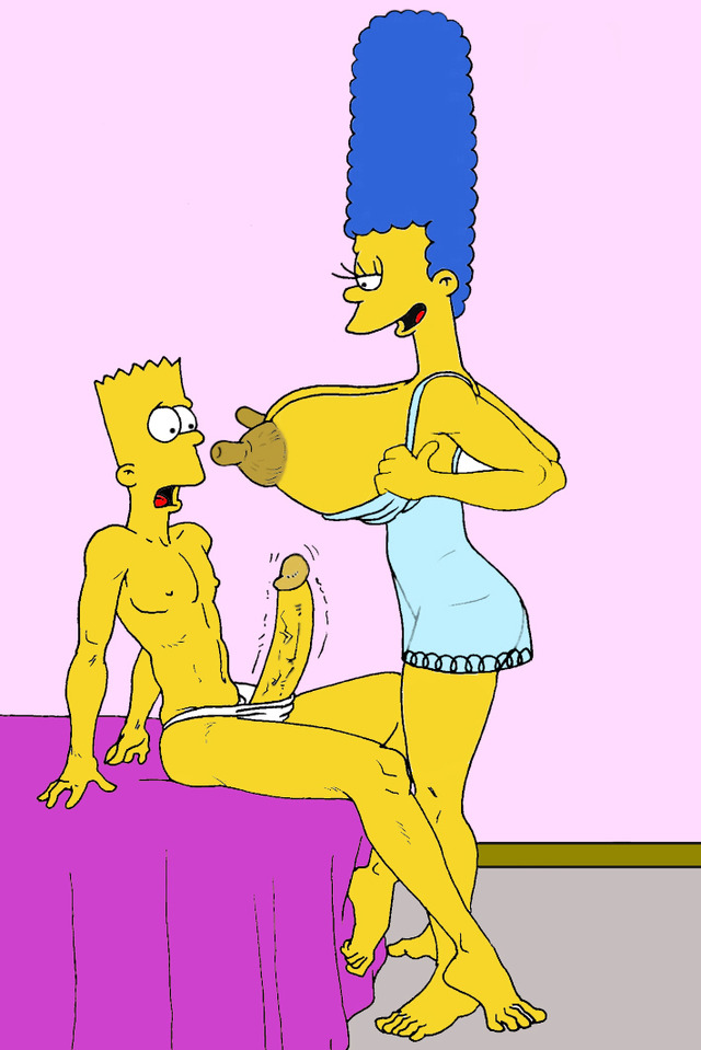 simpcest simpsons page marge simpson bart fuck fear cdbcaf
