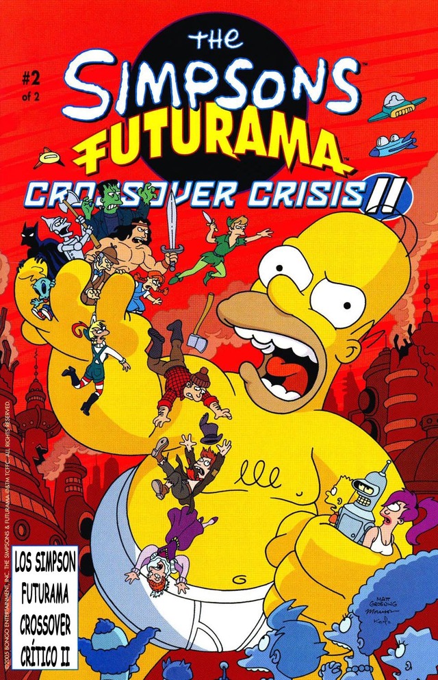 simpcest esp simpsons page cover simpcest futuramacross crossoverii