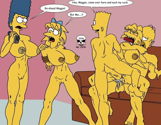 simpson hentai simpsons marge simpson having from nude maggie dade