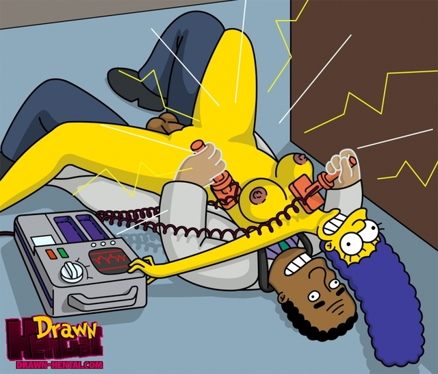 simpson hentai hentai simpsons marge simpson drawn cef eaa julius hibbert