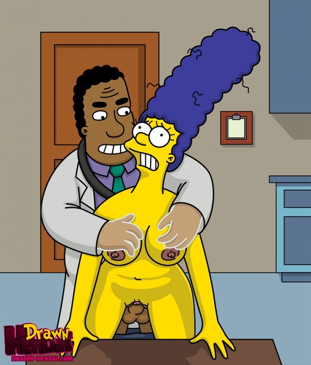 simpson hentai hentai simpsons marge simpson drawn fcb cfec julius hibbert