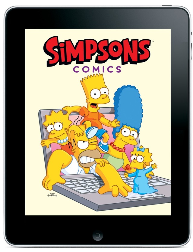 simpson porn simpsons comics simpson digital ipad sdcc comixology app