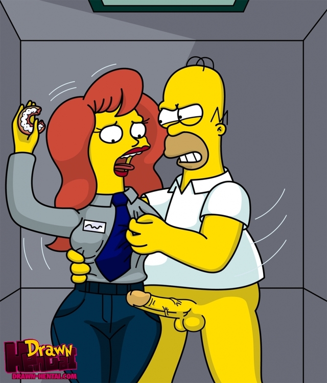 simpsons hentai hentai simpsons media simpson drawn homer mindy simmons original tagme