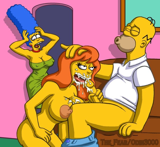 simpsons hentai hentai simpsons marge simpson drawn homer mindy simmons fear odin