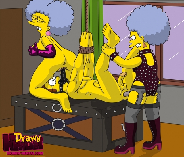 simpsons hentai hentai simpsons drawn patty selma bouvier flanders ned eabea fcaffd