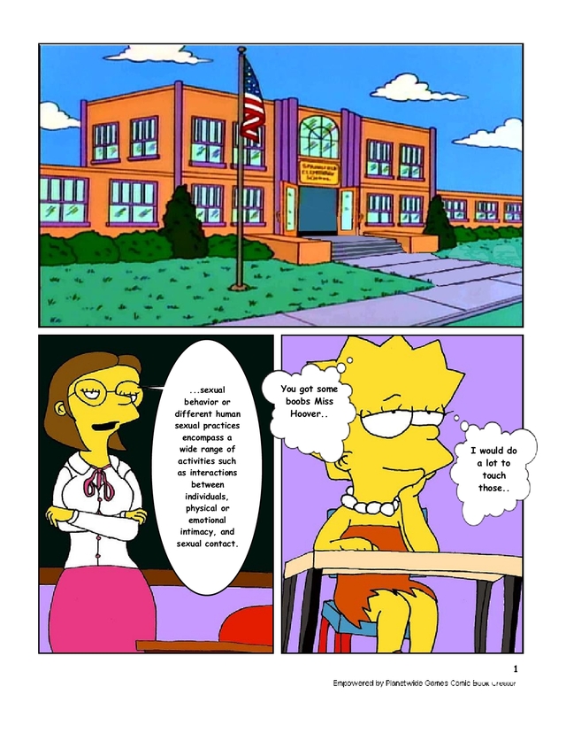 simpsons hentai hentai simpsons comics teacher pet