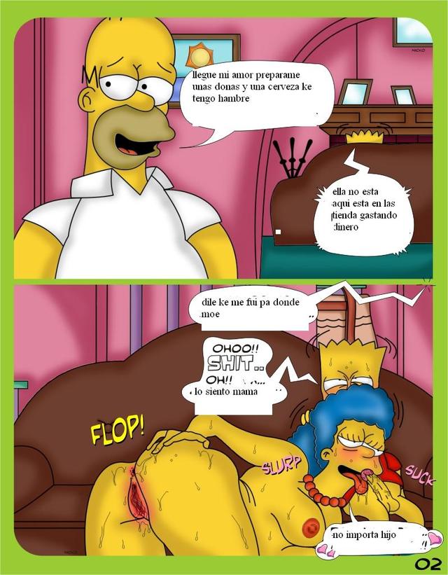 simpsons porn comic simpsons xxx media comic los original pornos espa