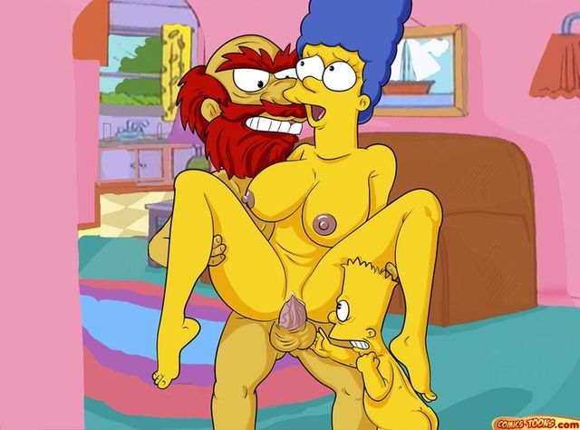 simpsons porn comic simpsons cartoon deep trouble